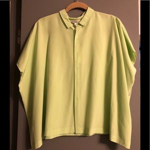 DVF Silk Crepe Blouse - NWT